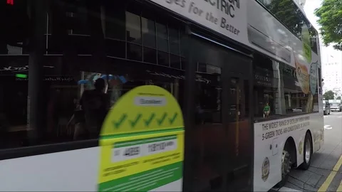 Street View, Road Traffic, Special Operations Command Police Car, Singapore Stock Footage 332307853