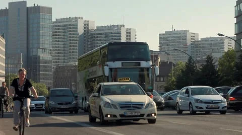 Street View. Traffic Stock Footage 51618677