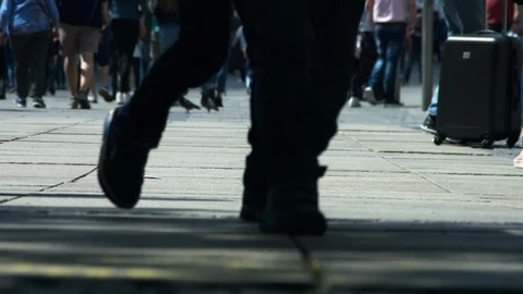 Street Walking #2 Video stock 115955708