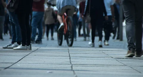 Street Walking #3 Video stock 115956224