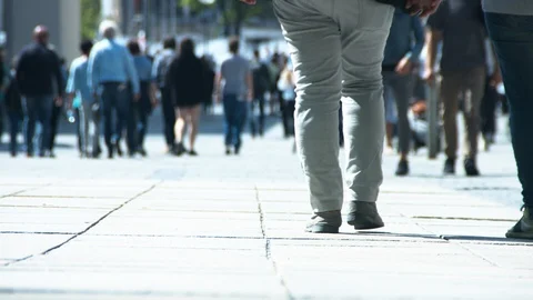 Street Walking #6 Video stock 115961220