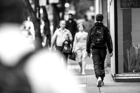 Street Walking Stock Photos