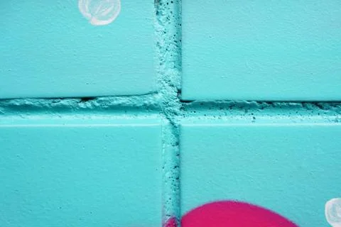 Street wall texture with graffiti elements 스톡 사진