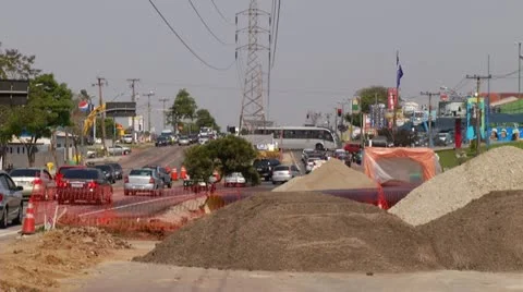 Street Work Stock Footage 12659048