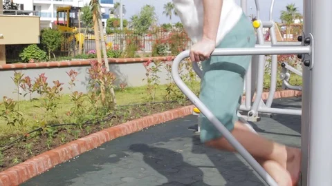 Street workout concept Stock-Footage 76478927