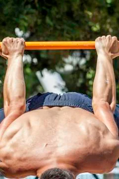 Street workout Stock-Fotos