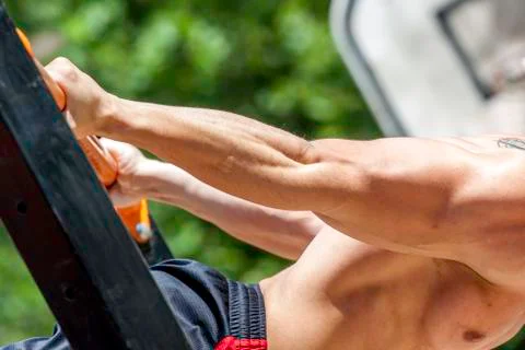 Street workout Stock Photos
