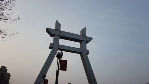 Street of Xining Stock Footage 124950074