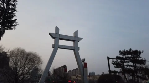 Street of Xining Stock Footage 124950298