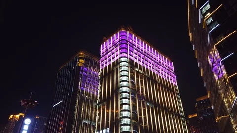 Street of Xining Stock Footage 124950650