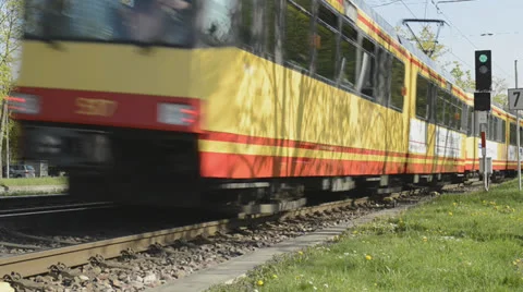 Streetcar Stock Footage 22878357