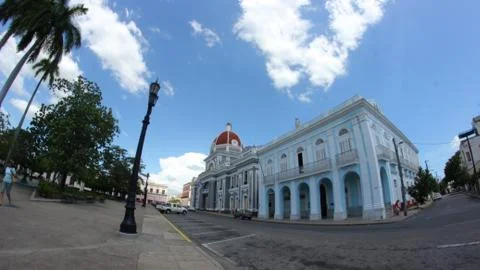 Streetcorner in Cuba Stock Photos
