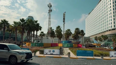 Streets of Abu Dhabi 6 Stock Footage 327472507