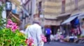 On the streets of Amalfi, Italy. Focus on foreground. HD Footage