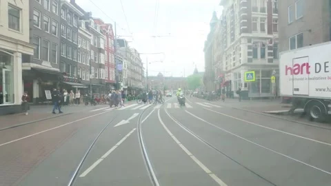 Streets of Amsterdam Video stock 313560788