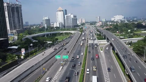 STREETS AND BUILDINGS Video stock 238921032