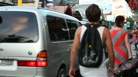 Streets of Bali 스톡 동영상 22114416