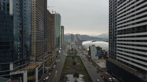 Streets of Batumi Stock Footage 223720798