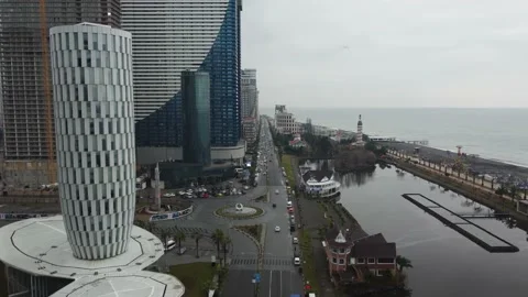 Streets of Batumi Stock Footage 223720801