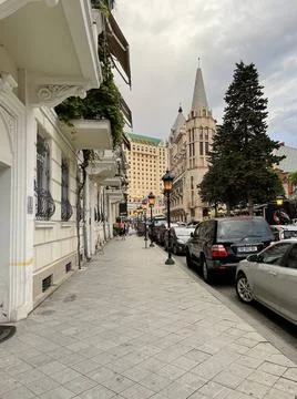Streets of Batumi Foto stock