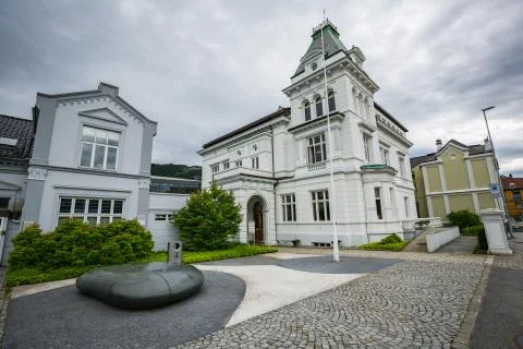 A streets of Bergen Stock Photos