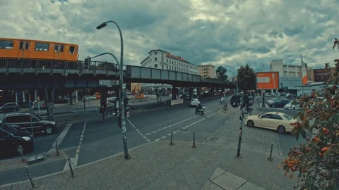 Streets of Berlin Video stock 86428164