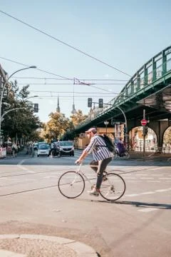 Streets of Berlin Stock Photos