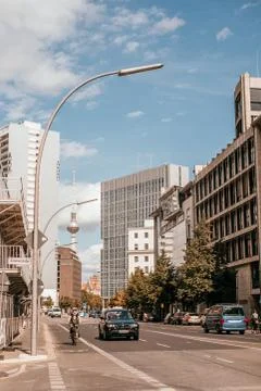 Streets of Berlin Stock Photos