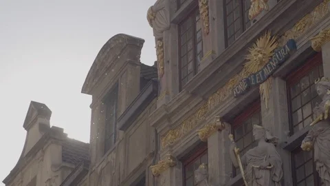 The streets of Brussels, Belgium Stock Footage 94257301