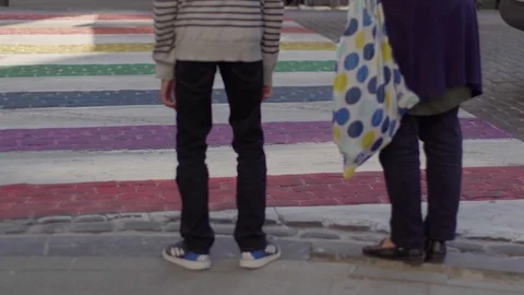 The streets of Brussels, Belgium Stock Footage 94262798