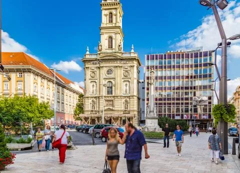 Streets of Budapest Stock Photos