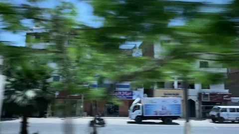 Streets of Cairo Stock Footage 195506356