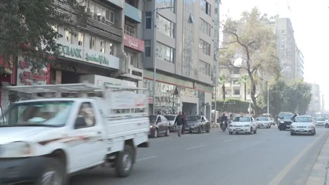 Streets in Cairo Stock Footage 269438579