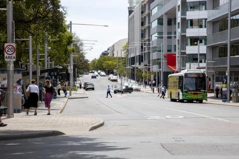 Streets of Canberra Foto stock