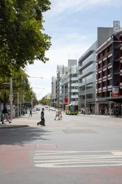 Streets of Canberra Foto stock