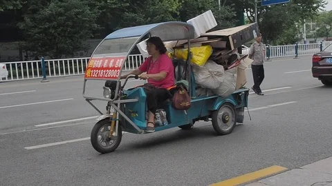 Streets of China 21 Video stock 106587838