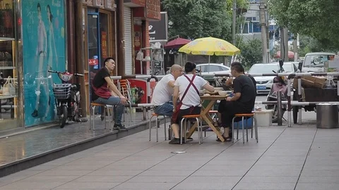 The streets of China 42 Stock Footage 106629688