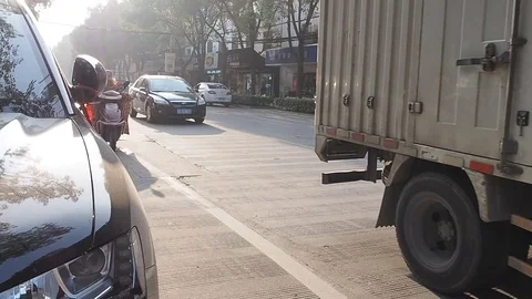 Streets of China  53 Stock Footage 106629793