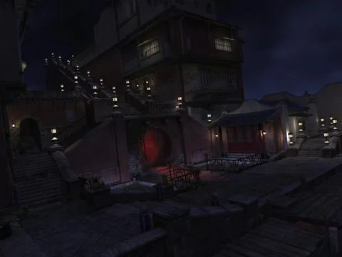 Streets of China イラスト素材