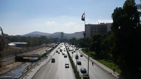 The Streets of Damascus Video stock 273907157