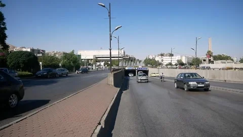 The Streets of Damascus Video stock 273907174