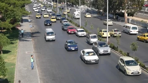 The Streets of Damascus Video stock 273907809