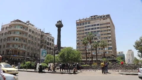 The Streets of Damascus Video stock 273908692