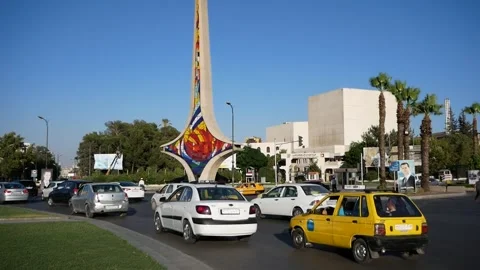 The Streets of Damascus Video stock 273910041