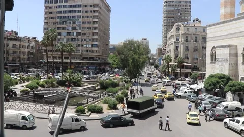 The Streets of Damascus Video stock 273910048