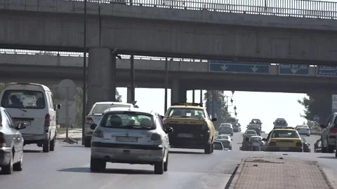 The Streets of Damascus Video stock 273910333