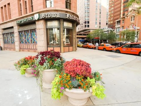 Streets of Denver Foto stock