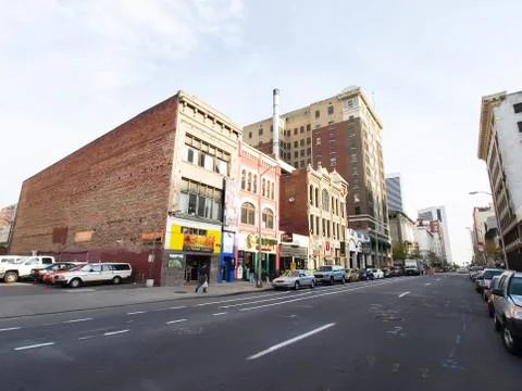 Streets of Denver Stock Photos