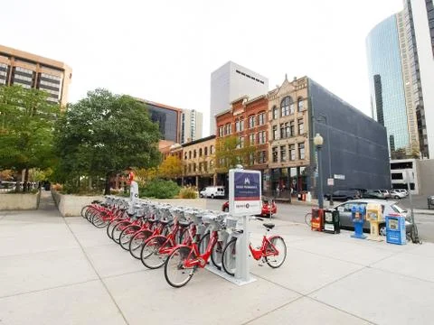 Streets of Denver Stock Photos