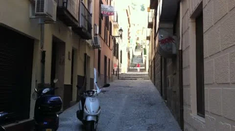 Streets of Granada Video stock 10729246